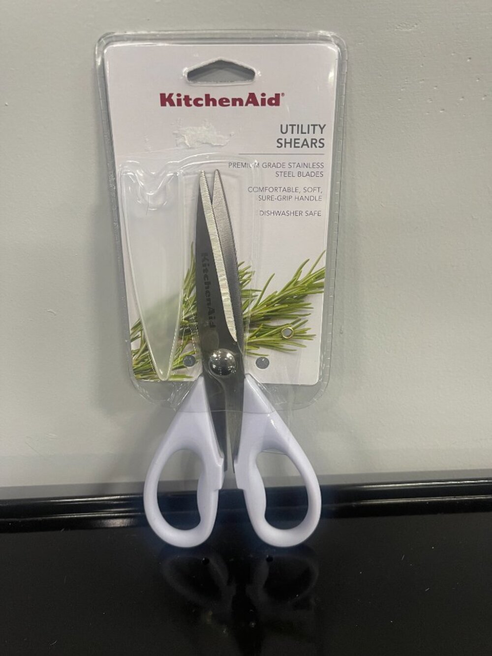 KitchenAid Utility Shears Lavender Cream Stainless Steel New